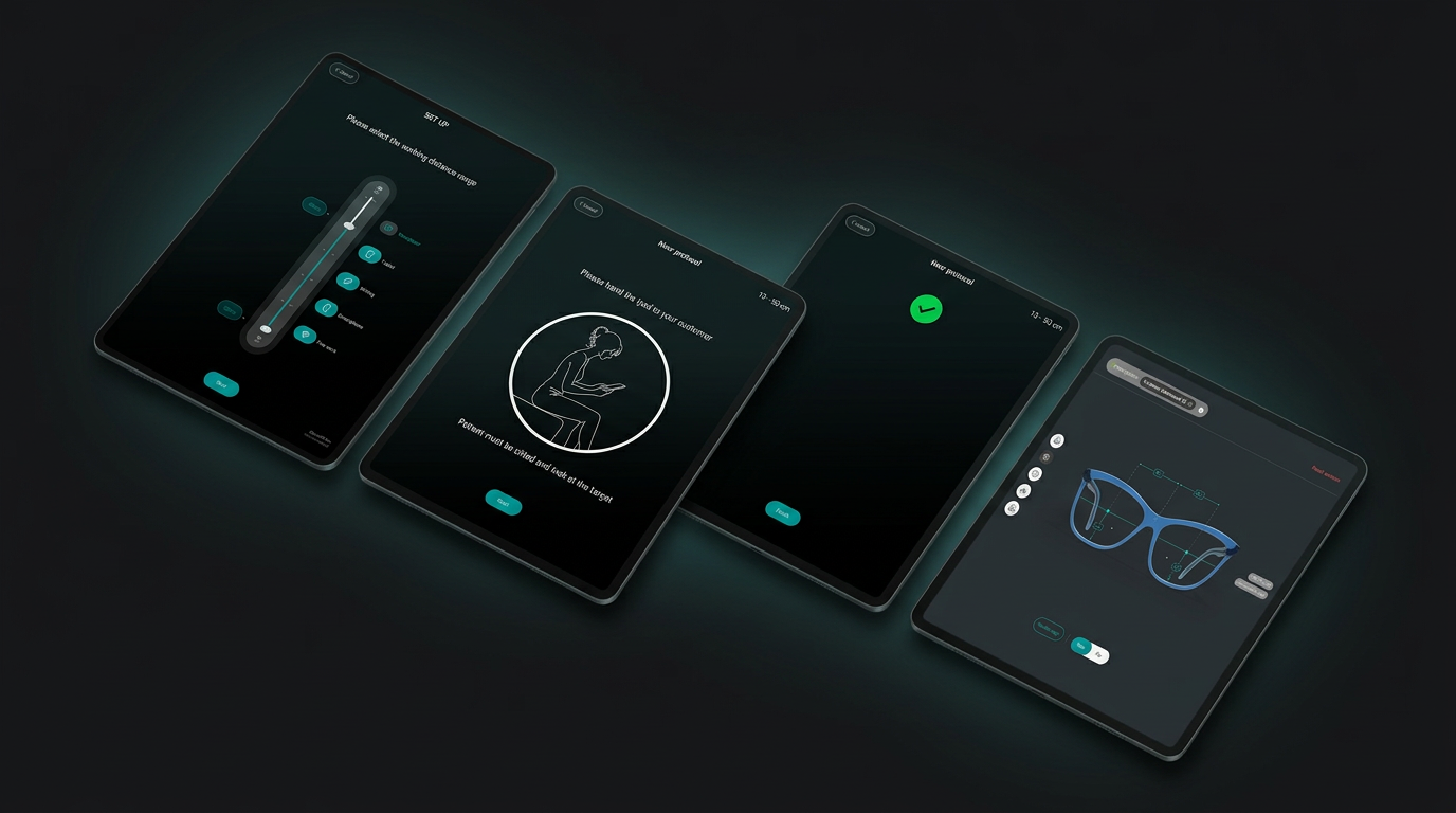 FBX · Nahsicht-Protokoll · Product Design · UX · AR · iPad · Medizinisches Protokoll