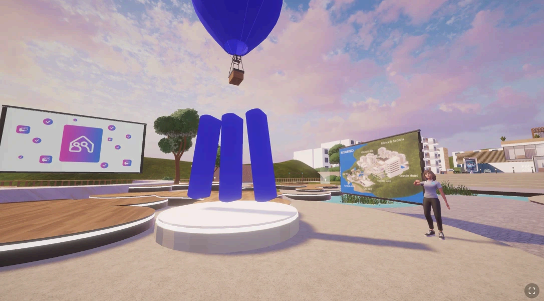 MEO Metaverso · UX/UI · 3D · Unity · Metaverse