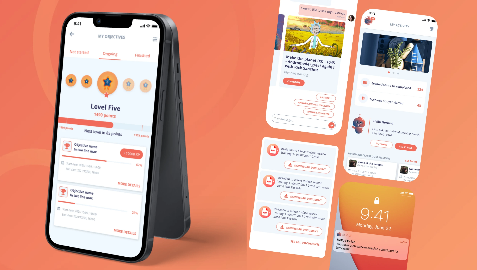 Gamification & Intégration du Chatbot LIA